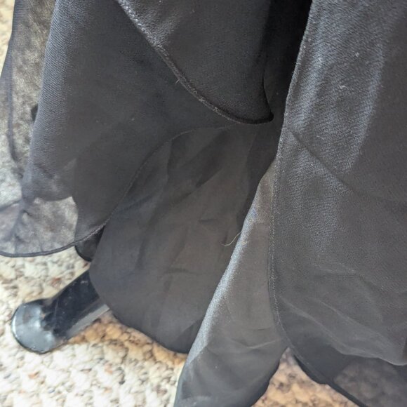 Lori M Collection Black Formal Gown - Picture 8 of 10